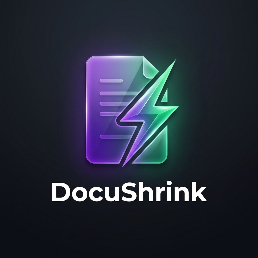 DocuShrink AI – Smart Document Processing logo